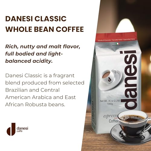 Danesi Caffe Italian Coffee Beans (35.2 Ounce)