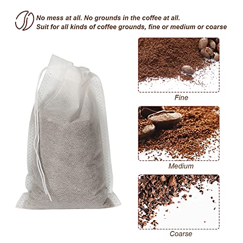 50pcs Disposable Cold Brew Bags 4x6 in for Home Coffee Brewing (50 Count)