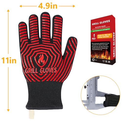 BBQ Gloves BBQ Accessories 1472℉ Extreme Heat Resistant