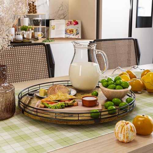Lazy Susan Turntable Organizer for Table Top