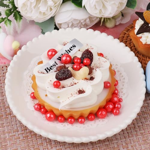 Red Pearl Sprinkles for Cake Decorating