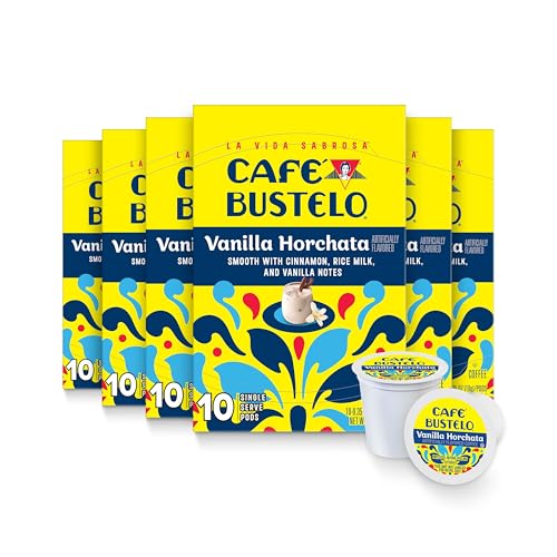 Café Bustelo Vanilla Horchata Artificially Flavored Coffee Pods (60 Count)