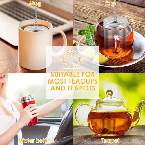 4 Pack Tea Infuser for Loose Leaf Tea (4 Count)
