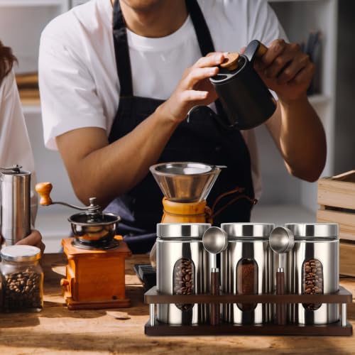 Coffee Ground Containers with Shelf (3 Count)