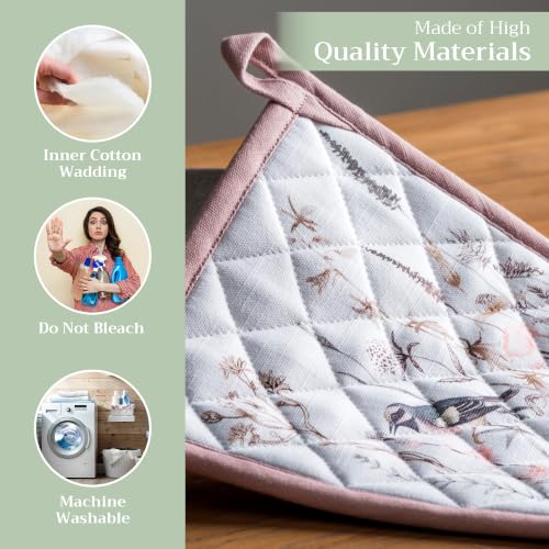 Pot Holders 100% Cotton Potholders (2 Count)