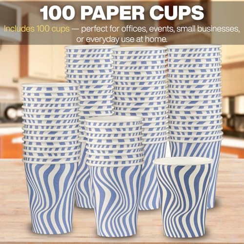 Disposable Coffee Cups (100 Count)