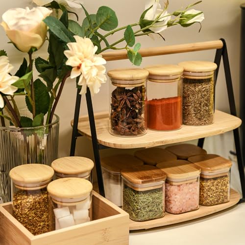 6oz Glass Food Storage Jars (6 Count)
