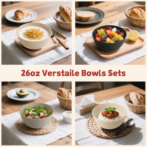 26oz Cereal Bowls Set of 6