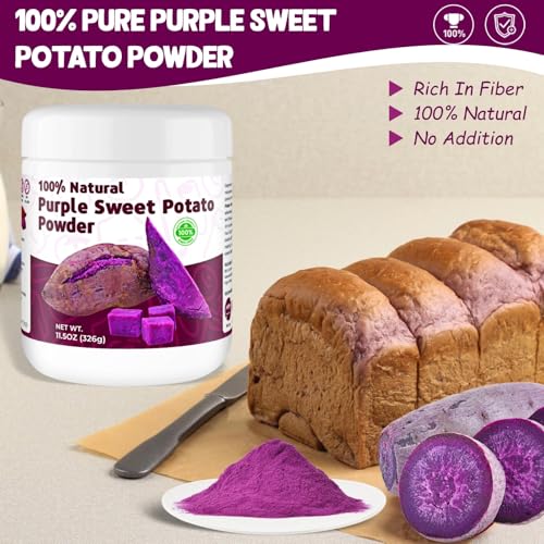11.5oz Purple Sweet Potato Powder (11.5 Ounce)