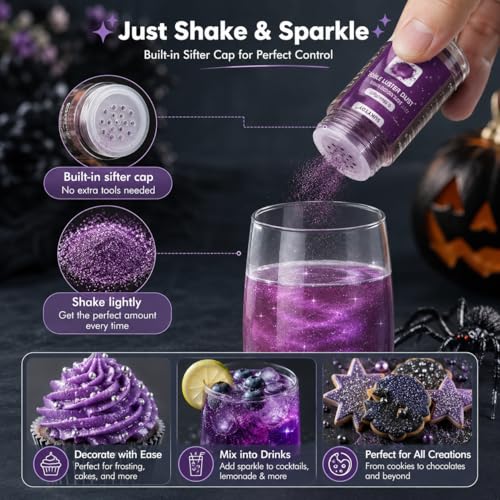 Edible Glitter for Drinks (3 Count)