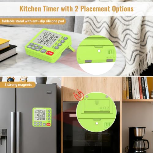 Digital Dual Kitchen Timer
