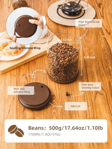 Large Coffee Canister 18 oz