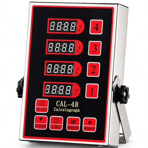 Commercial 4 Channels Digital Kitchen Timer