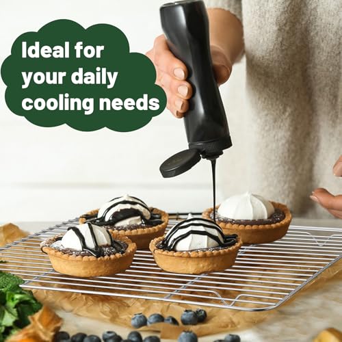 Cooling Rack 15.3” x 11.1” Stainless Steel Wire Baking Rack
