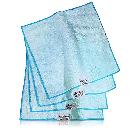 The Amazing Eco Cloth that Cleans Virtually Any Surface with Only Water. No More Paper Towels Or Toxic Chemicals. 4 (4 Count)