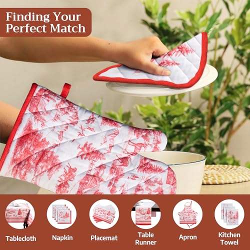 Maison d'Hermine Oven Gloves 100% Cotton Oven Mitt