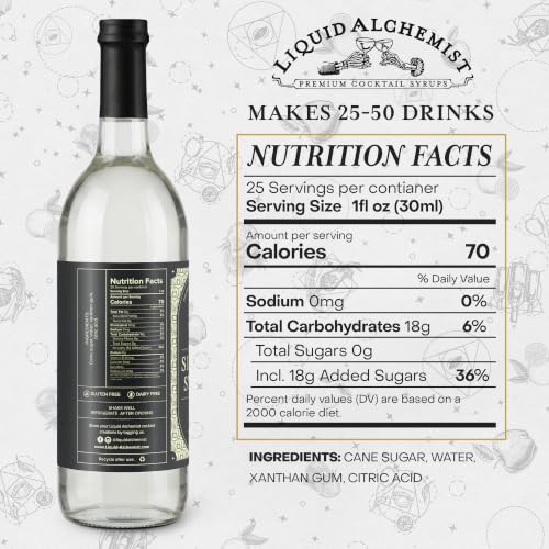 Simple Syrup for Cocktails (25.4 Fl Oz)