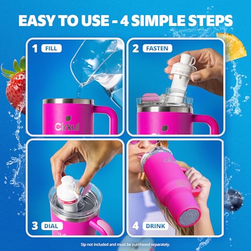 40oz. Brink Stainless Steel Tumbler with Handle