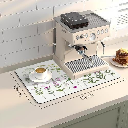 Kitchen Mat Coffee Mat 12"x19"