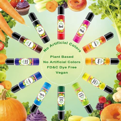 Natural Food Coloring Gel (5 Fl Oz)