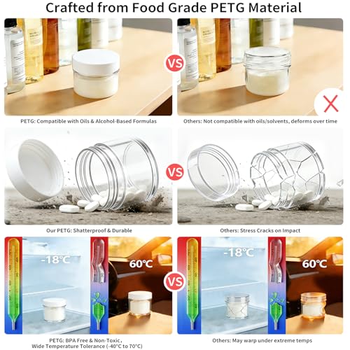 Travel Size Containers 3 Size 0.17 (6 Count)