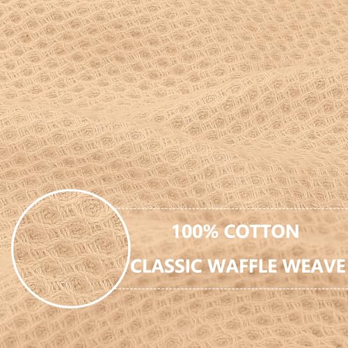 100% Cotton Waffle Weave Kitchen Dish Cloths 6 (6 Count)