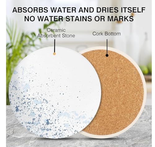Drink Stone Coasters Set of 2 (2 Count)