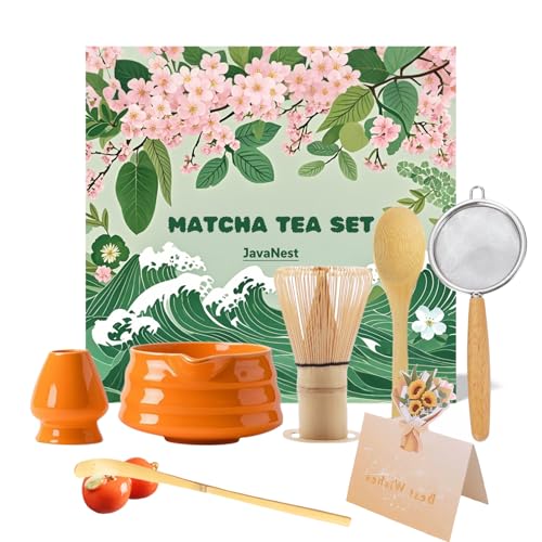 7 Piece Matcha Tea Set with Gift Card (7 Count)