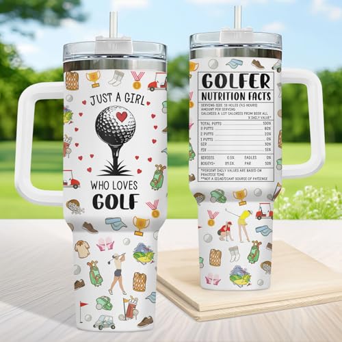 Golf Tumbler 40oz with Handle