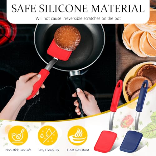 2 Pcs Mini Silicone Cookie Brownie Spatula (2 Count)