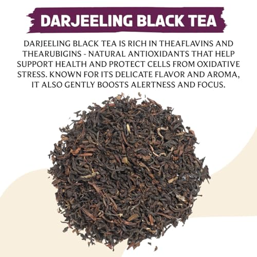 Darjeeling Tea Leaves from Hills of Himalayas (3.53 Ounce)