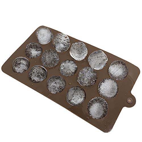 4 Pack Flower Shape Silicone Molds Chocolate Candy Mold