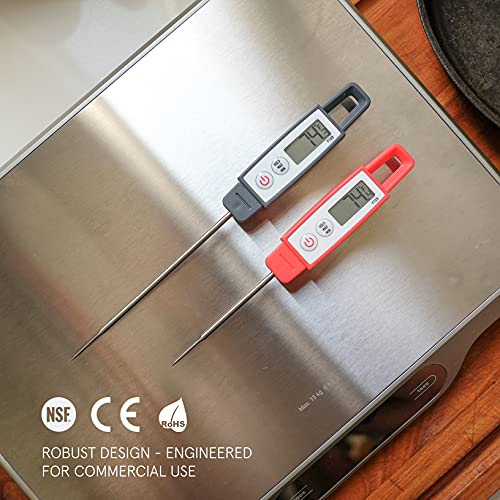 PT09C Super Quick Commercial Grade Digital Thermometer for Cooking