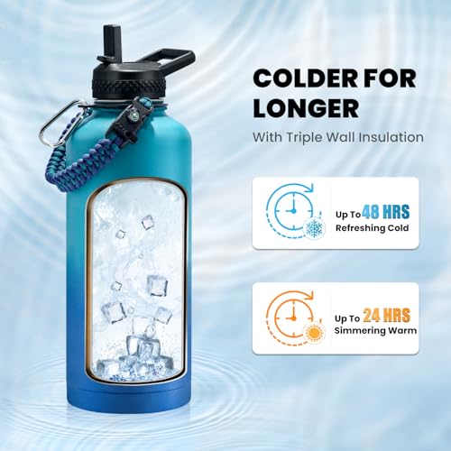 Insulated Water Bottle 87 oz