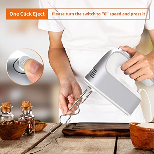 9 Speed Digital Hand Mixer Electric