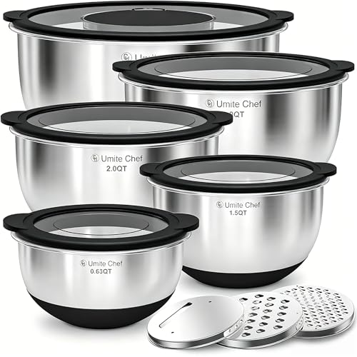 Mixing Bowls with Lids Set (8 Count)