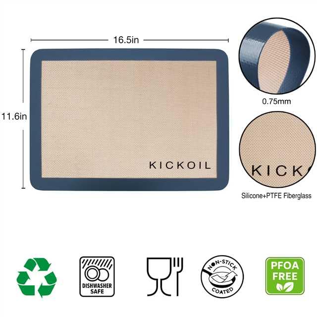 Silicone Baking Mat 2 Pack