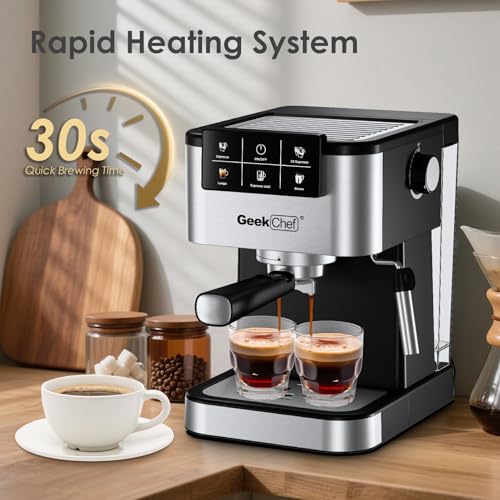 Espresso Machine with Milk Frother