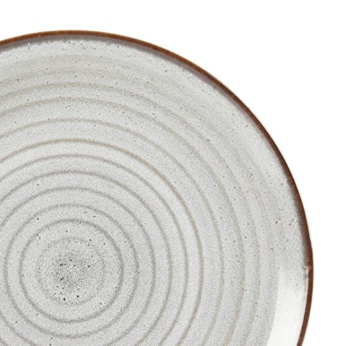 Dreamweaver Double Bowl Terracotta Reactive Dinnerware Set