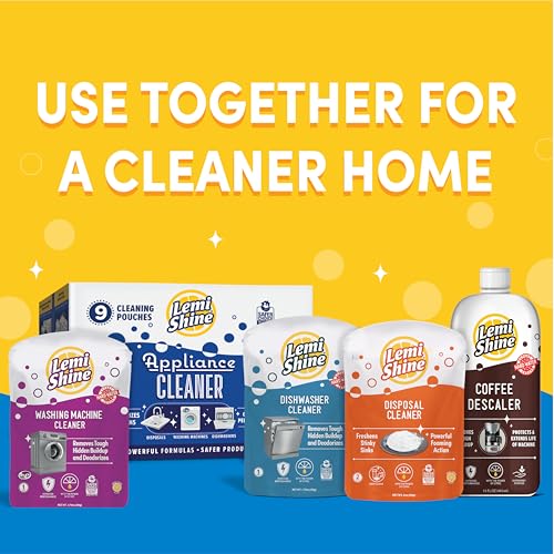 Natural Washing Machine Cleaner and Deodorizer