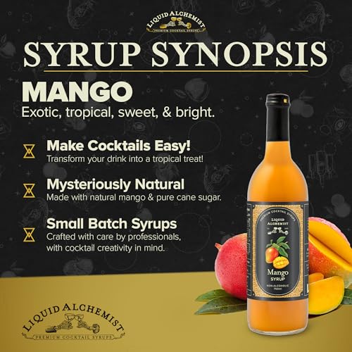 Mango Syrup for Cocktails (25.4 Fl Oz)