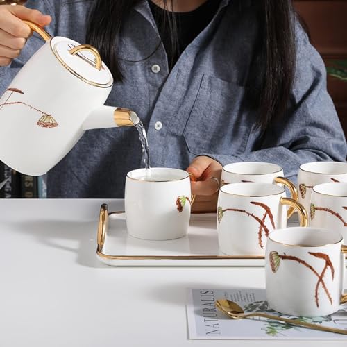Porcelain Tea Set for Adults