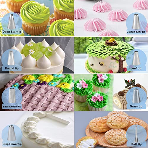 Piping Bags and Tips Set