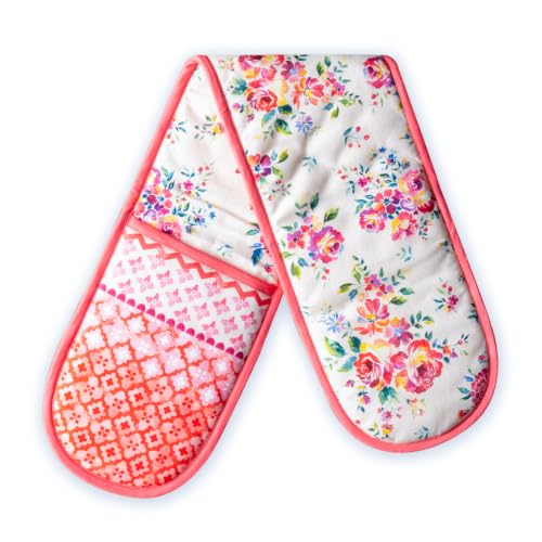 Double Oven Mitts 100% Cotton Double Oven Glove