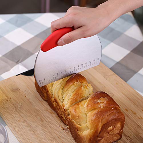 1 pcs Dough Pastry Scraper Chopper