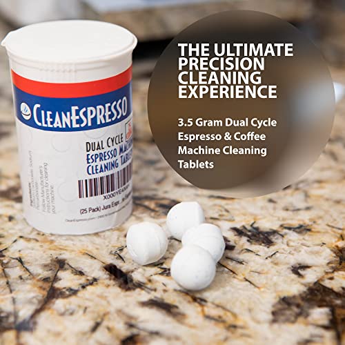 25 Cleaning Tablets Designed For Jura Coffee Machines (25 Count)
