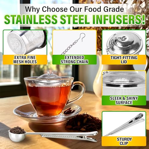 Tea Infuser Set of 3 (4 Count)