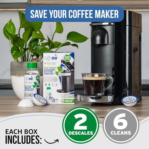 Nespresso Vertuo Compatible Descaler and 6