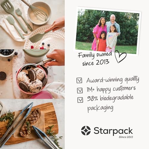 Starpack Stir and Serve Silicone Cooking Utensils Set (5 Count)