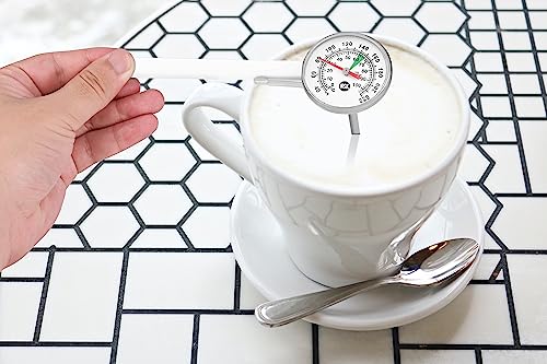 1 3 8 Inch Dial Milk Coffee Food Thermometer with Clip